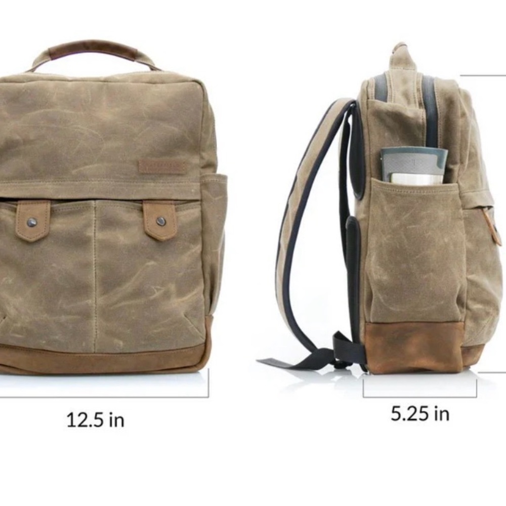 Waterfield Design Bolt Backpack Tan - Picture 3 of 12